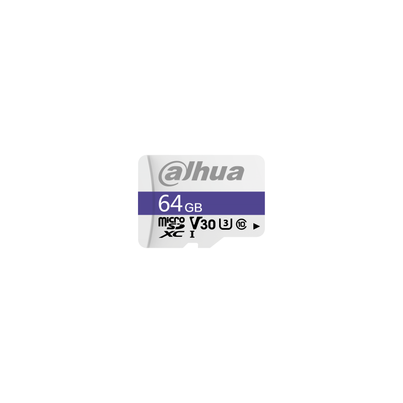 Dahua 64 GB Class C10, U3, V30 MicroSD Card Dahua 64 GB Class C10, U3, V30 MicroSD Card
