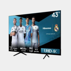 Hisense 43” smart uhd 4k A6 series