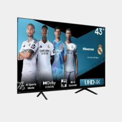 Hisense 43” smart uhd 4k A6 series