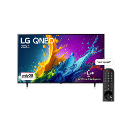 65 Inch LG QNED AI QNED80 4K Smart TV AI Magic remote HDR10 webOS24 - 65QNED80T6B