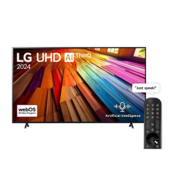 LG 75" 75UT80006LB UHD AI UT80 4K Smart TV AI Magic remote HDR10 webOS24