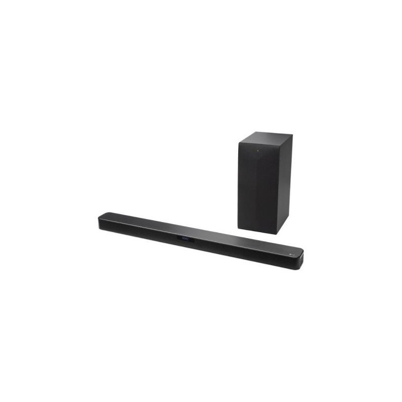 LG SN4 Sound Bar, 2.1ch, 300W, AI Sound Pro, TV Sound Sync, Wireless subwoofer