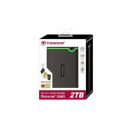 Transcend StoreJet 2TB Portable Hard Drive
