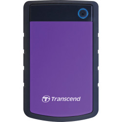 Transcend StoreJet 2TB Portable Hard Drive Purple