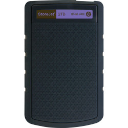 Transcend StoreJet 2TB Portable Hard Drive Purple