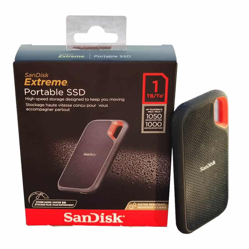 SanDisk 1TB E61 Extreme Portable SSD V2 SanDisk 1TB E61 Extreme Portable SSD V2