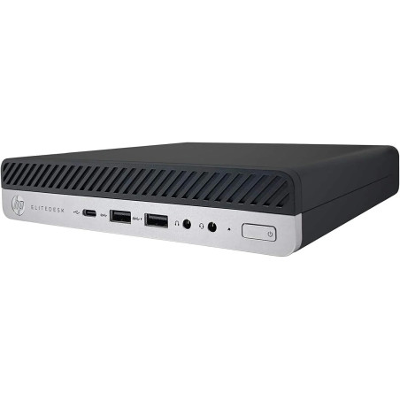 HP EliteDesk 800 G5 Mini 9th Gen Intel Core i5 8GB DDR4 Memory 256GB SSD Ex-UK Mini PC