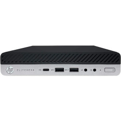HP EliteDesk 800 G5 Mini 9th Gen Intel Core i5 8GB DDR4 Memory 256GB SSD Ex-UK Mini PC