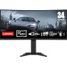 Lenovo G34w-30 34" Ultrawide QHD Curved Gaming Monitor with EyeSafe