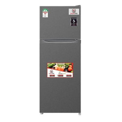 SmartPro Double Door Refrigerator, 138L Silver SFR 175-DT-I