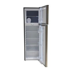 Mika Fridge, 168L, 2 Door Top Mount Freezer, Defrost (Direct Cool)
