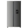 MIKA Fridge, 595L, 2 Door Side By Side, No Frost, INVERTER Compressor, Inox Line Brush MRNF2DW595XLBV