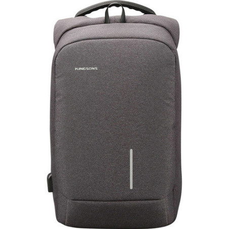 Kingsons KS3149W 15.6" Smart Anti-theft Backpack, Water proof, USB Charging port
