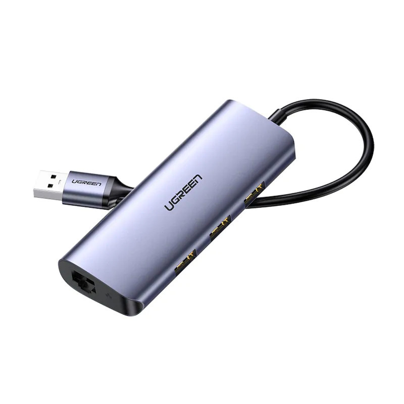 UGREEN CM475 Type C -to 3*USB HUB+ Gigabit Converter UGREEN CM475 Type C -to 3*USB HUB+ Gigabit Converter