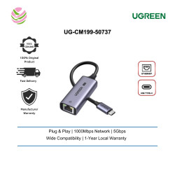 UGREEN CM199 USB-C 3.1 GEN1 To Gigabit Ethernet Adapter