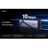 UGREEN CM400 M.2 NVMe/M.2 SATA SSD Enclosure(10Gbps)