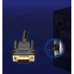 UGREEN VG101 VGA Male To Male Cable-1.5m