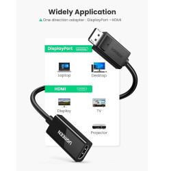 UGREEN MM137 DP To HDMI Female Converter(4K)