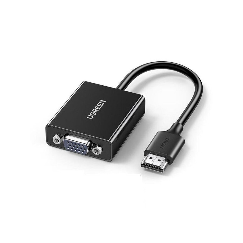 UGREEN CM6101 HDMI to VGA converter without Audio (with Power Port) UGREEN CM6101 HDMI to VGA converter without Audio (with Power Port)