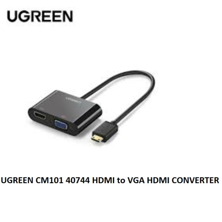 UGREEN CM101 HDMI To VGA+HDMI+3.5mm Converter