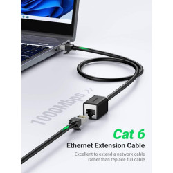 11282 UGREEN NW112 Cat6 F/UTP Male To Female Ethernet Extension - 3m