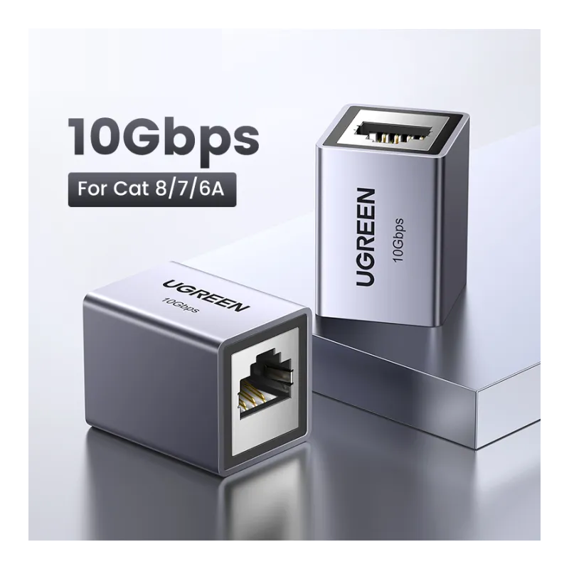 UGREEN NW261 RJ45 10 Gbps Ethernet Cable Extender Adapter UGREEN NW261 RJ45 10 Gbps Ethernet Cable Extender Adapter