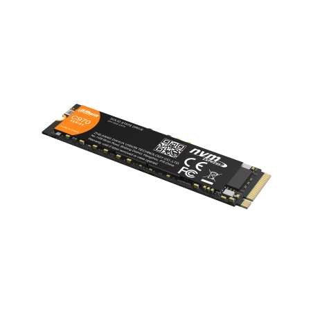 Dahua 256GB NVMe M.2 PCIe Gen 4x4 2280 SSD - Read Speed 5000MB/s write speed 4400 MB/s DHI-SSD-C970N256G