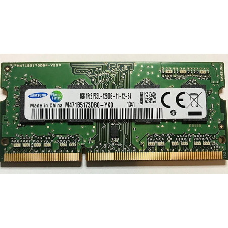 Samsung 4 GB PC3L 12800s 1600 MHz Laptop ram