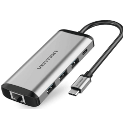 VEN CNCHB Vention USB-C MULTI-FUNCTIONAL 6 in 1 DOCKING STATION