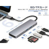 LW-DOCK-61A Light Wave USB-C MULTI-FUNCTIONAL 6-in-1 Docking Station