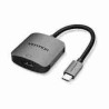 VEN TDCBB Vention Type-C to HDMI Adapter 0.15M Black ABS Type
