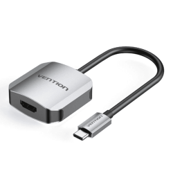 VEN TDEHB USB-C to HDMI Converter Alluminium alloy Grey-0.15M