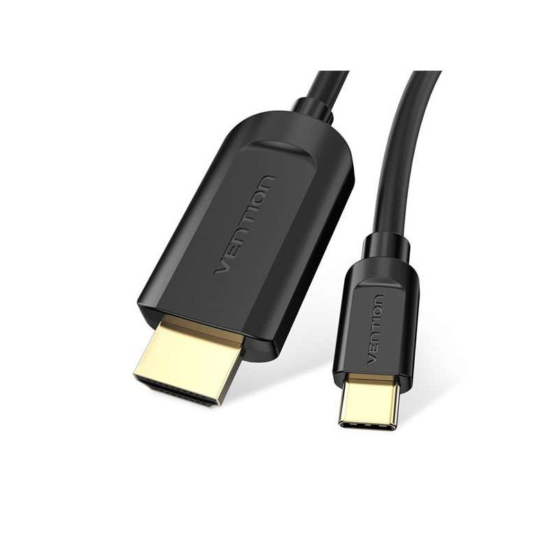 VEN CGUBH Vention Type-C to HDMI Cable 2M Black VEN CGUBH Vention Type-C to HDMI Cable 2M Black
