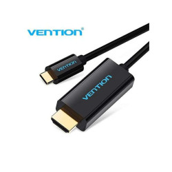 VEN CGSBH Vention Type-C to HDMI Cable 2M Black Metal Type