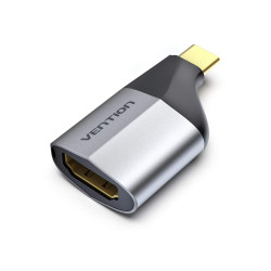 VEN TCAH0 Vention Type C Male to HDMI Female Adapter Gray Aluminum Alloy Type