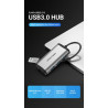 VEN CKBHB Vention USB 3.0 to USB3.0 (3 PORTS) + Gigabit Ethernet Aluminum Alloy Docking Station