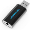 VEN CDDB0 Vention 4 Pole USB External Sound Card Black