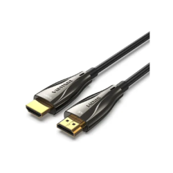 VEN ALABX Vention Fiber Optical 4K Engineering Male to Male Cable 50M Black