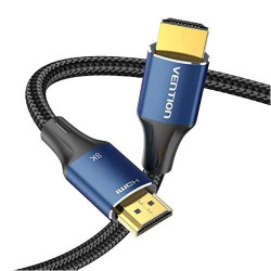VEN ALHSG Vention HDMI Male to Male 4K HD Cable Aluminum Alloy Type 1.5M Blue