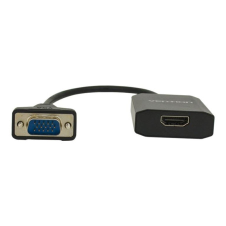 VEN ACEB0 Vention VGA to HDMI Converter 0.15M Black Metal Type