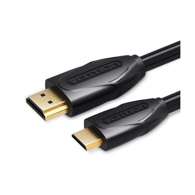 VEN VAA-D02-B200 Vention Mini HDMI Cable 2M Black VEN VAA-D02-B200 Vention Mini HDMI Cable 2M Black