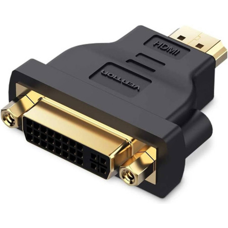 VEN ECCB0 Vention HDMI DVI Bi-Directional Adapter Black