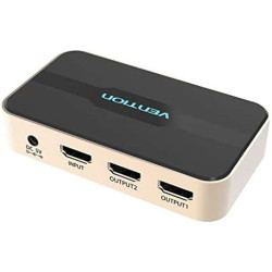 VEN ACBG0 Vention 1 In 2 Out HDMI Splitter Gold