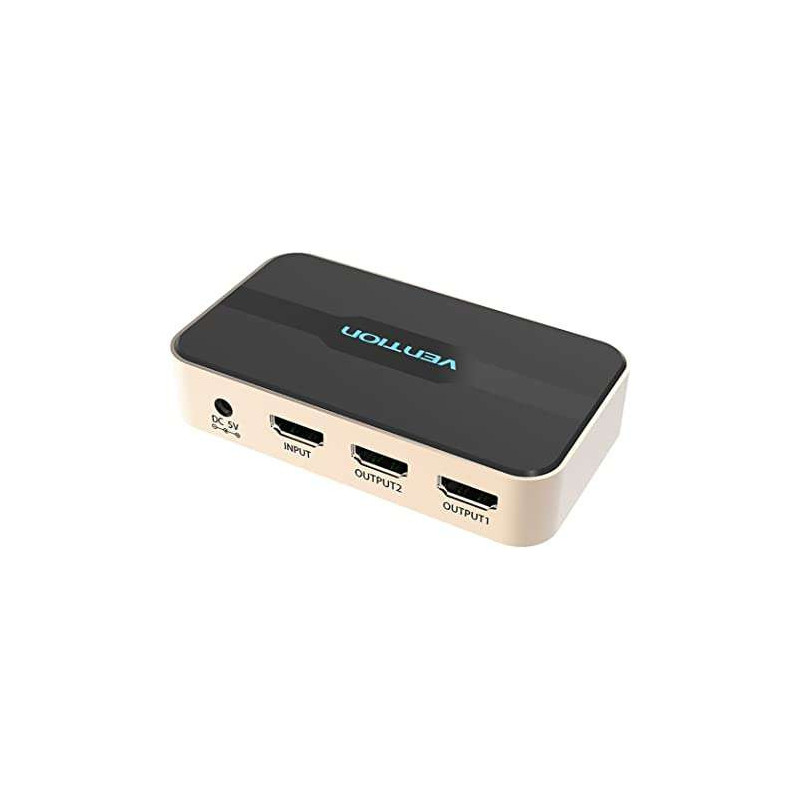 VEN ACBG0 Vention 1 In 2 Out HDMI Splitter Gold VEN ACBG0 Vention 1 In 2 Out HDMI Splitter Gold