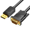 VEN HBLBG Vention DisplayPort to VGA Cable 1.5M Black