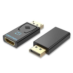 VEN HBOB0 Vention DisplayPort Male to HDMI Female Adapter Black
