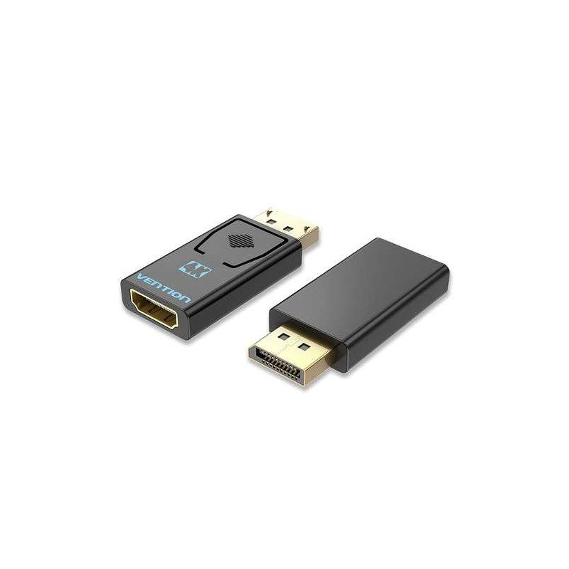 VEN HBOB0 Vention DisplayPort Male to HDMI Female Adapter Black VEN HBOB0 Vention DisplayPort Male to HDMI Female Adapter Black