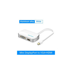 VEN VEN-HBBWB Vention MINI DisplayPort to HDMI/VGA Converter 0.15M White