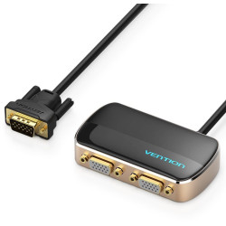 VEN DBABF Vention 1 In 2 Out VGA Splitter 1M Black
