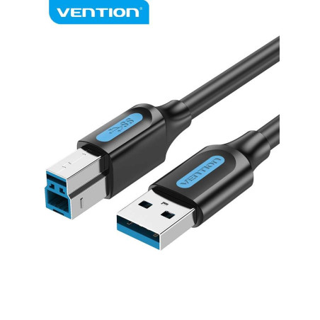 VEN CONBG Vention USB 3.0 A Male to A Male Cable 1.5M Black PVC Type
